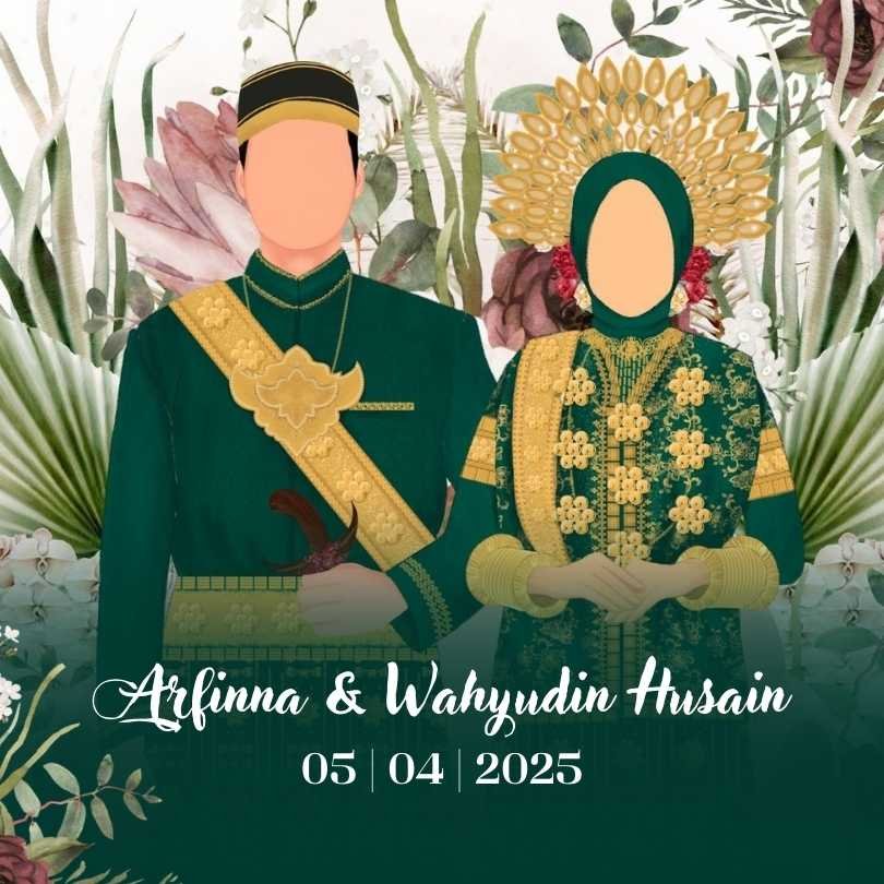 The Wedding of Arfinna & Wahyudin Husain