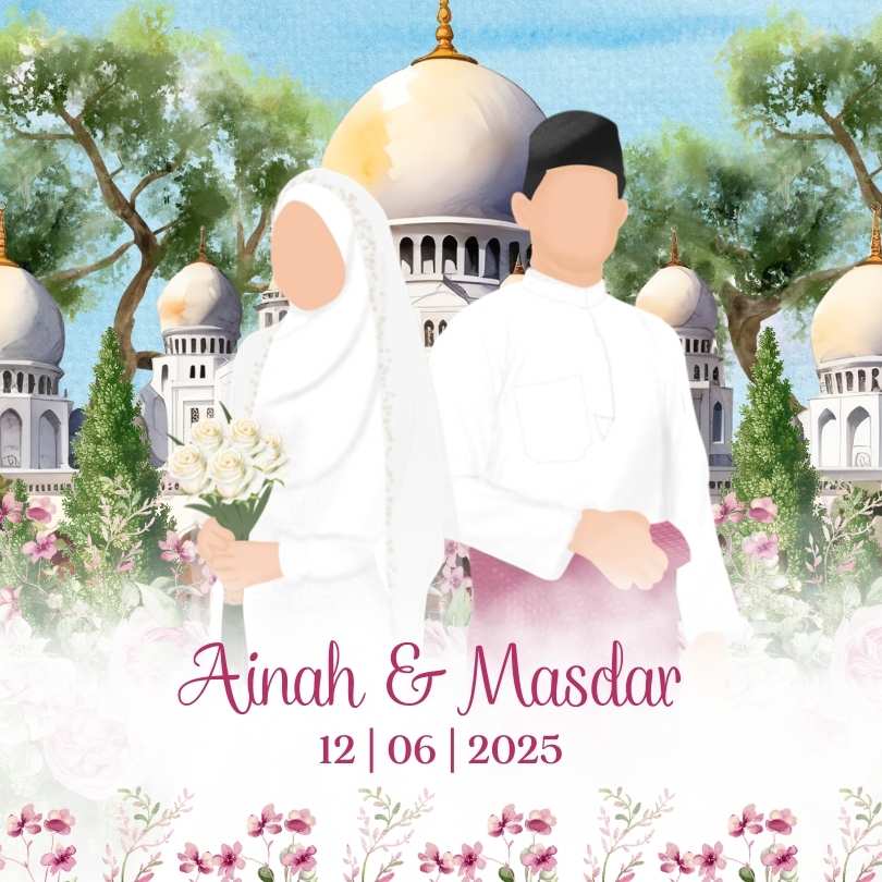 The Wedding of Ainah & Masdar