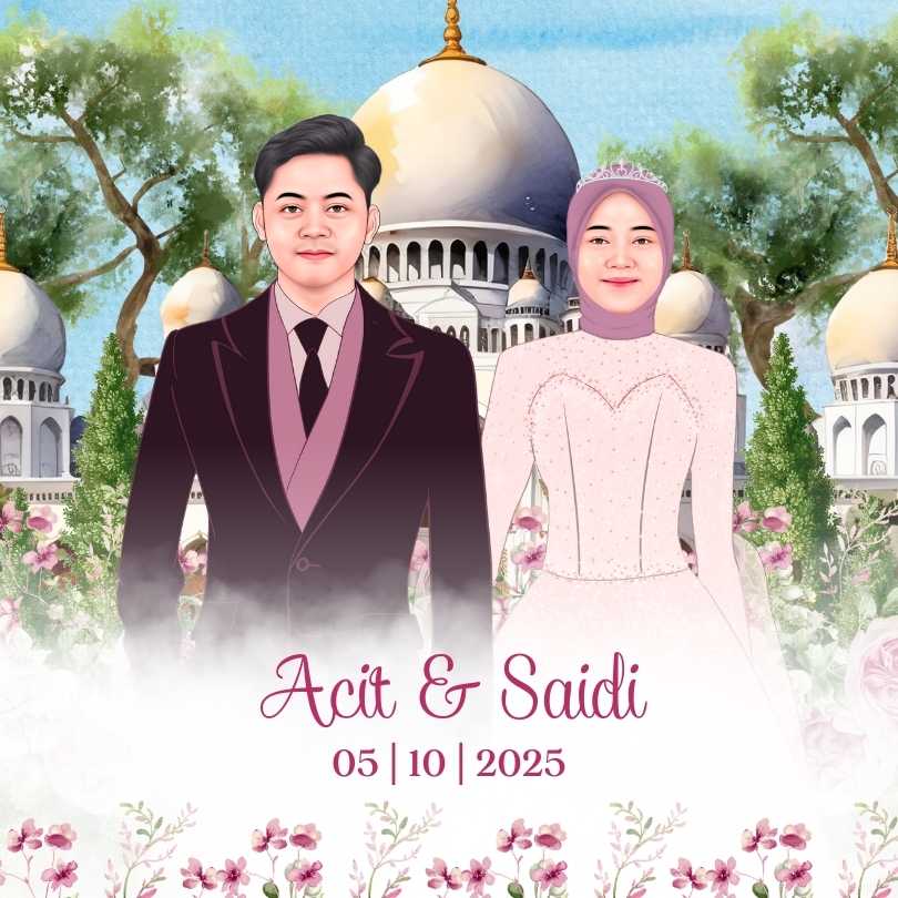 The Wedding of Acit & Saidi