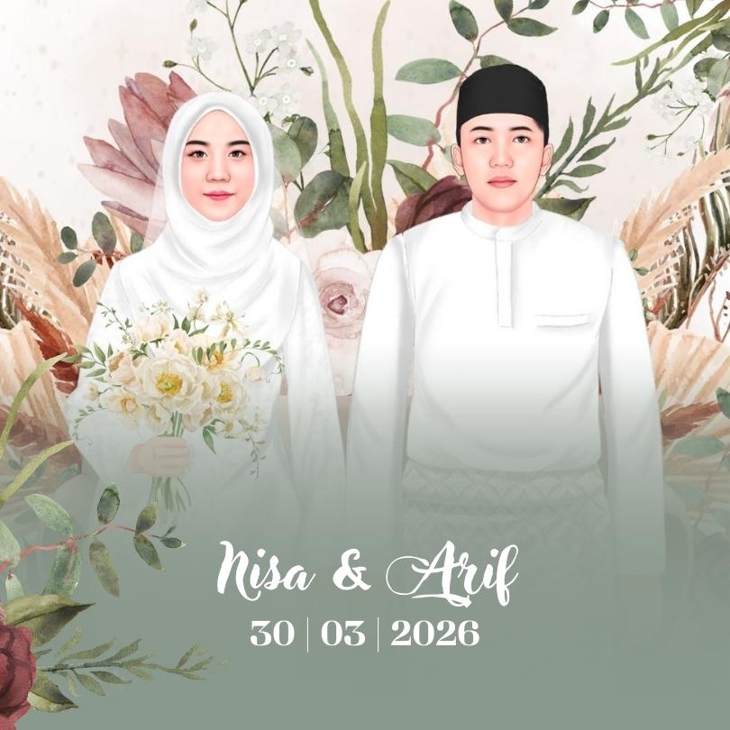 The Intimate Wedding of Nisa & Arif