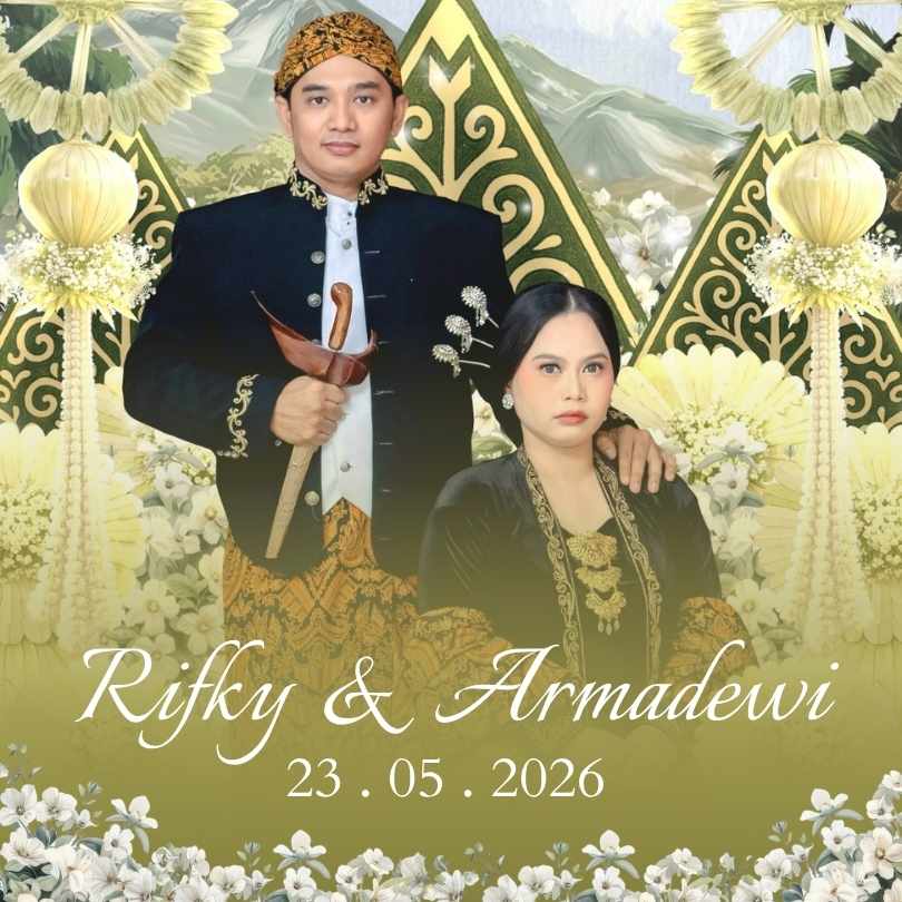 Intimate Wedding of Rifky & Armadewi